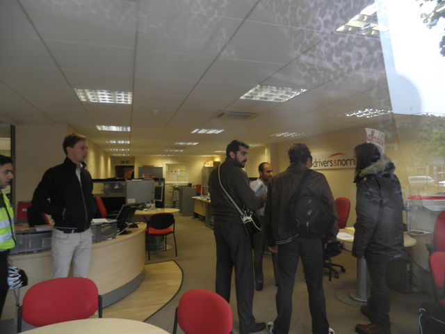 "Discussions" with Drivers & Norris staff in their office