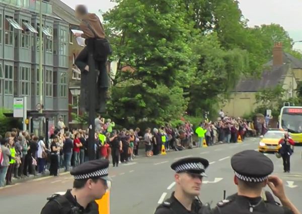 cops trying to decide what to do