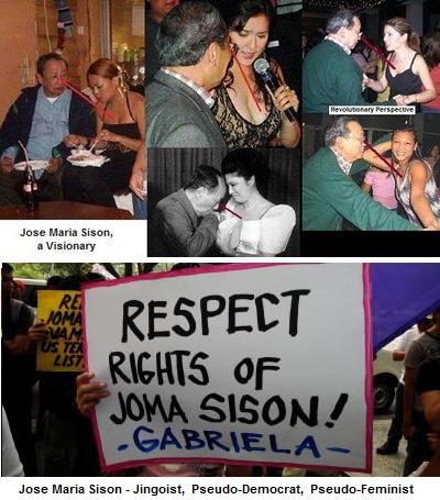 Jose Maria Sison & Gabriela Women's Party