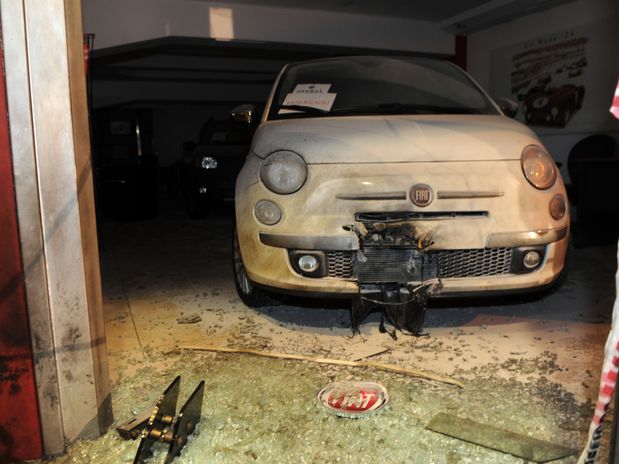 arson of FIAT by FAI cell, argentina