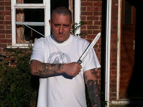 EDL thug prepares for Walthamstow