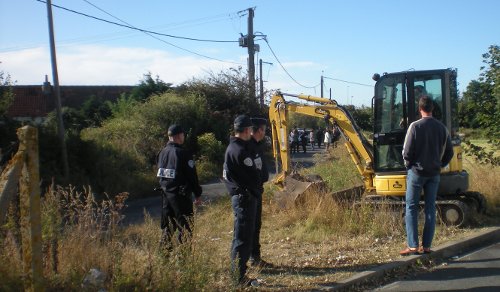 ... the bulldoxzers move in