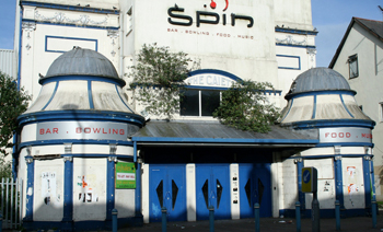 Occupied Spin bowling - now Gremlin Alley, City Road, Cardiff