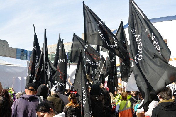 HSA demo at Conservative Party Conference