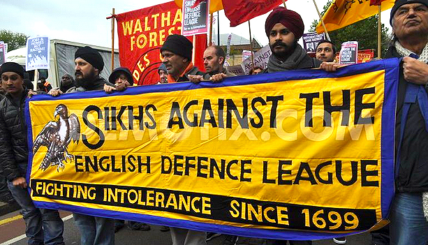 Walthamstow - Sikhs against the EDL