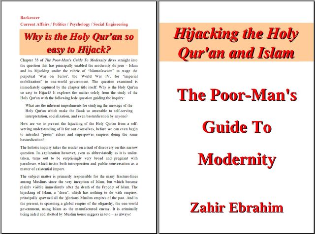 Bookcover Hijacking the Holy Qur'an and Islam