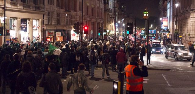 heading down whitehall