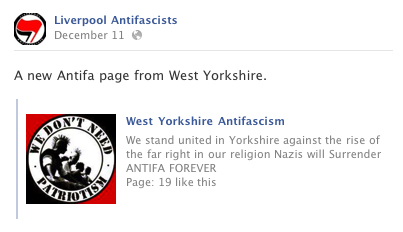 West Yorkshire Antifascism