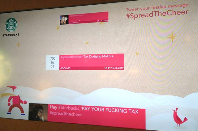 Starbucks Xmas PR Fail