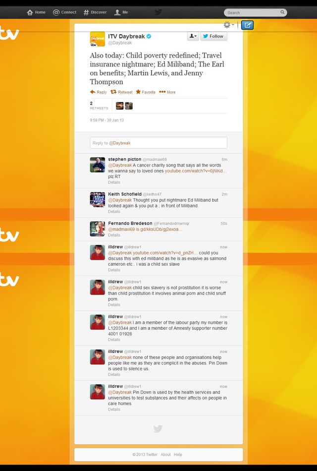 Day Break on ITV ED MILIBAND