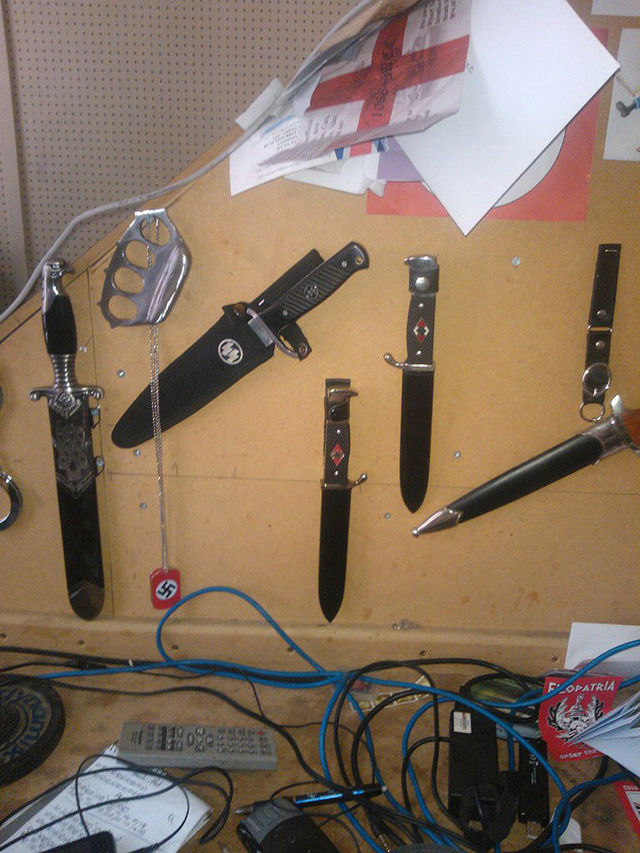 David Powell's collection of SS knives