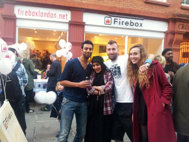 Crowds at our grand launch