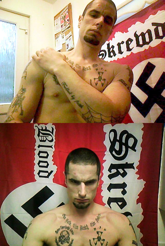 Swansea NF demo organiser Luke Pippen