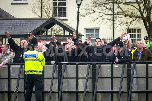Carwyn Wood on NF March 9 Swansea demo