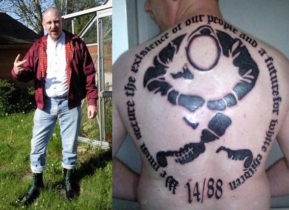 Chris Lewis - tattoo