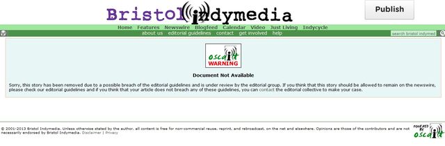 hidden article screen