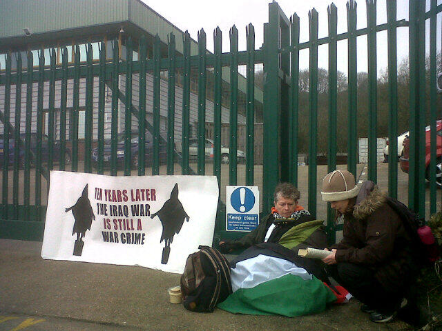 EDO blockade 19 March 2013