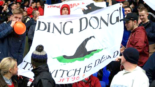 Margaret Thatcher - the witch is dead