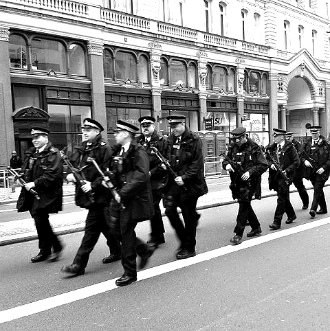 Margaret Thatcher funeral, London