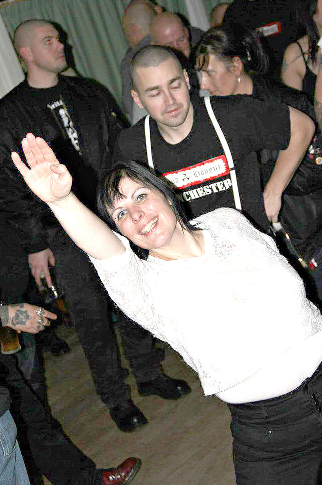 Liam Pinkham in Blood & Honour shirt