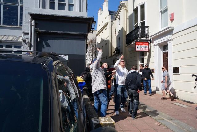 fash avoiding flying objects