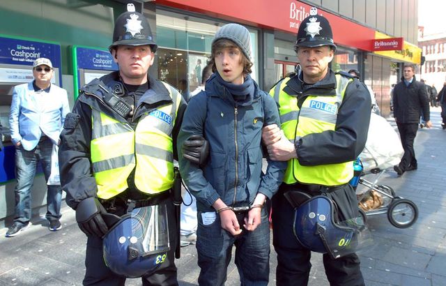 Arrested campaigner