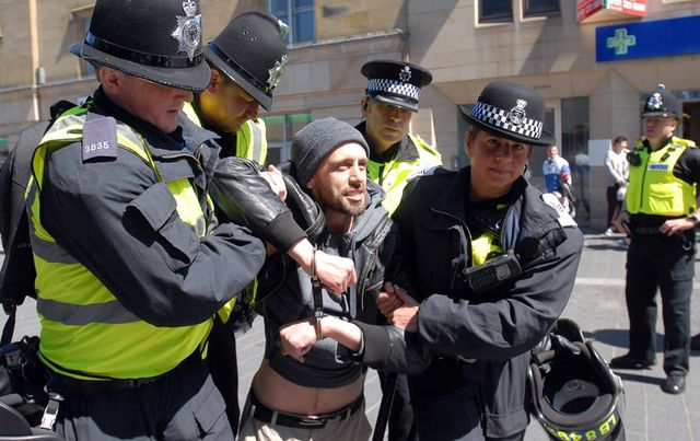Another arrested campaigner