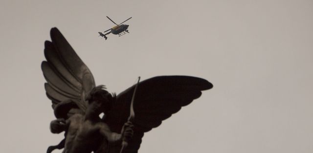 copter bothering eros