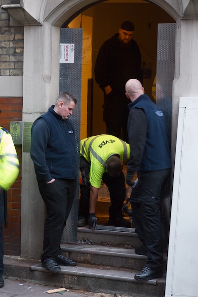 securing the convergence centre tonight