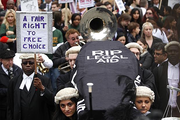 Legal Aid Rally London 30/7/13