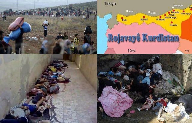 killing children in North Syria