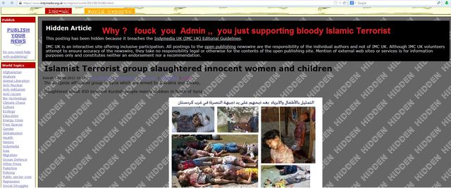 this is a real of Indymedia