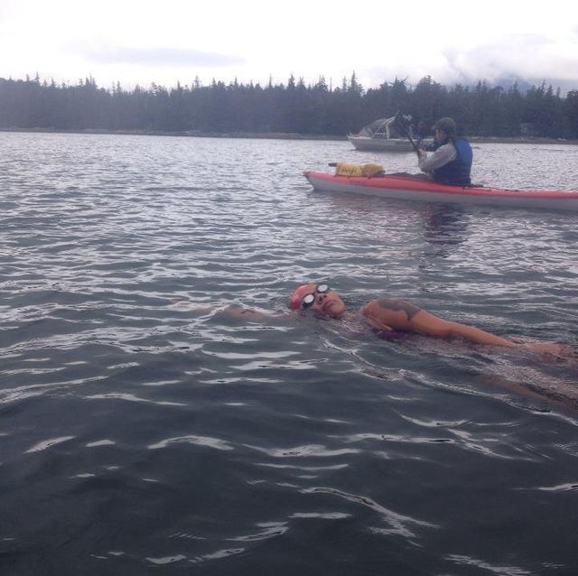 California Native does Alaska swim to beat diabetes