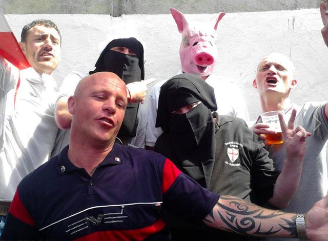 Andy Vickers (top left) Colin Dodds (far right)