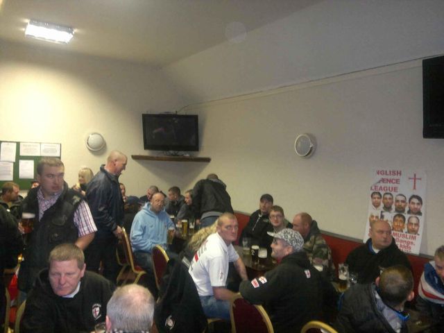 North East EDL meeting in Shotton (late 2012)