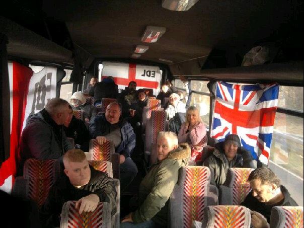 North East EDL on their way to nowhere
