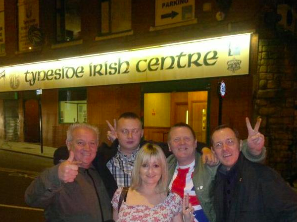 Lisa Jane Harrison with Alan Spence