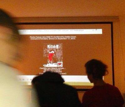 Magdeburg, Germany screening of 'No Pasaran'