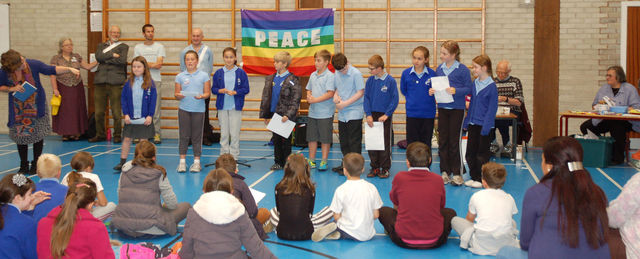 Performance poetry: "If Peace was a bird..."