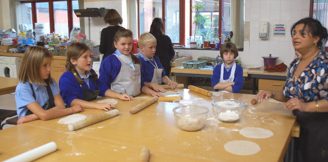 Sikh seva - food serving peace