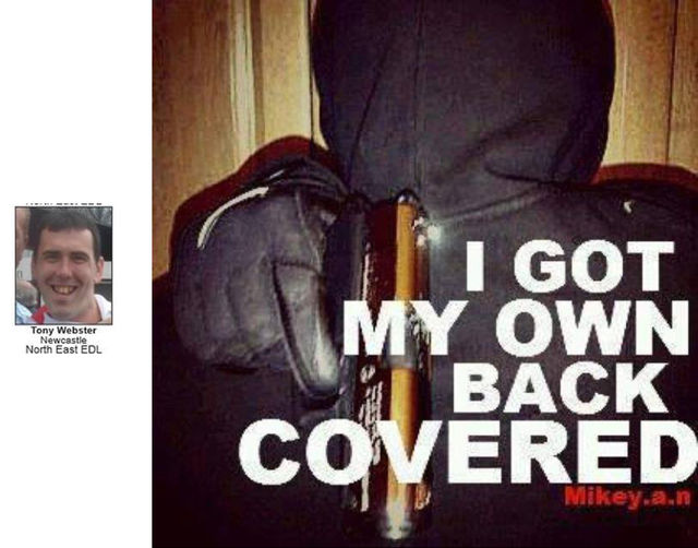 Tony Websters questionable new photo.