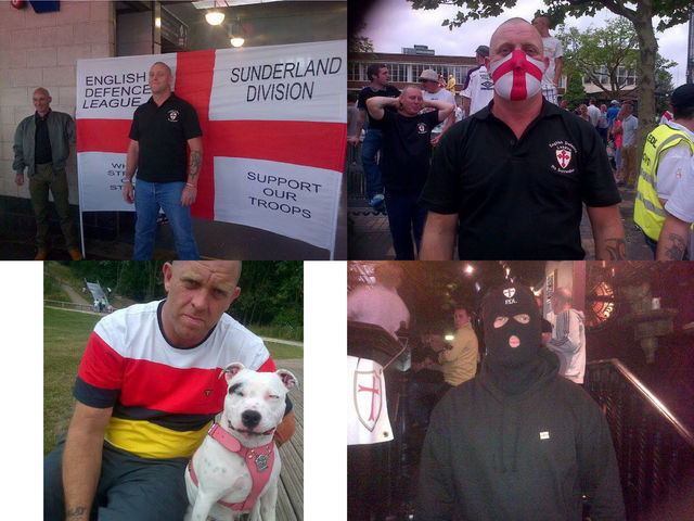 Chris Johnson, Sunderland - North East EDL.