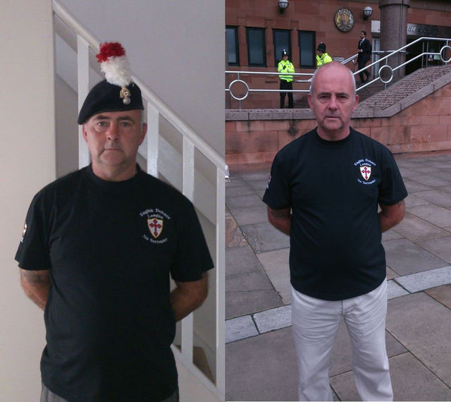 Tony Hodson from Newcastle also a North East EDL member is going to the demo