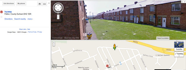 Mark Pearson North East EDL's location