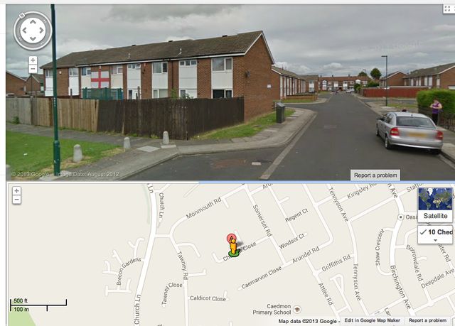 Caroline Ashcroft's location