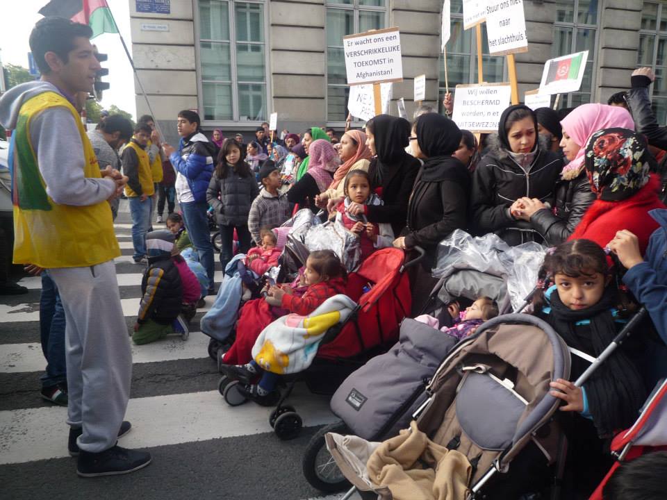 Afghan refugee resistance in Belgium - UK Indymedia