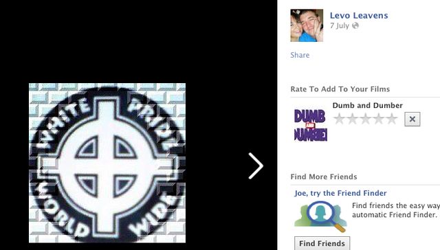 Levo Leaven's support for white power