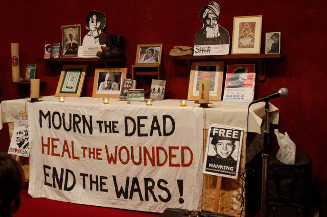 Mourn the Dead, Heal the Wounded, End the Wars
