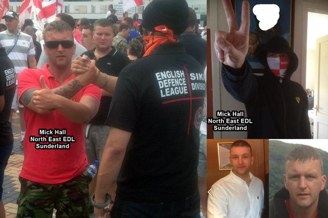 Mick Hall, North East EDL, Sunderland