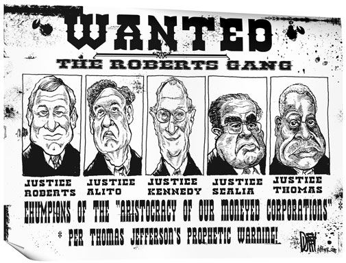 Unelected men serving for life